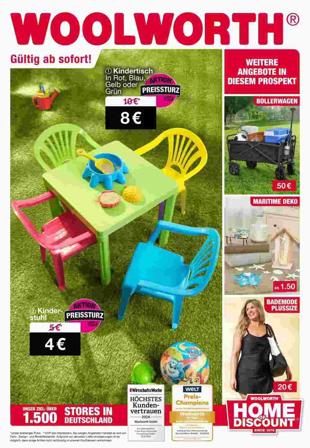 Woolworth Prospekt (ab 30.04.2025) zum Blättern - Seite 1