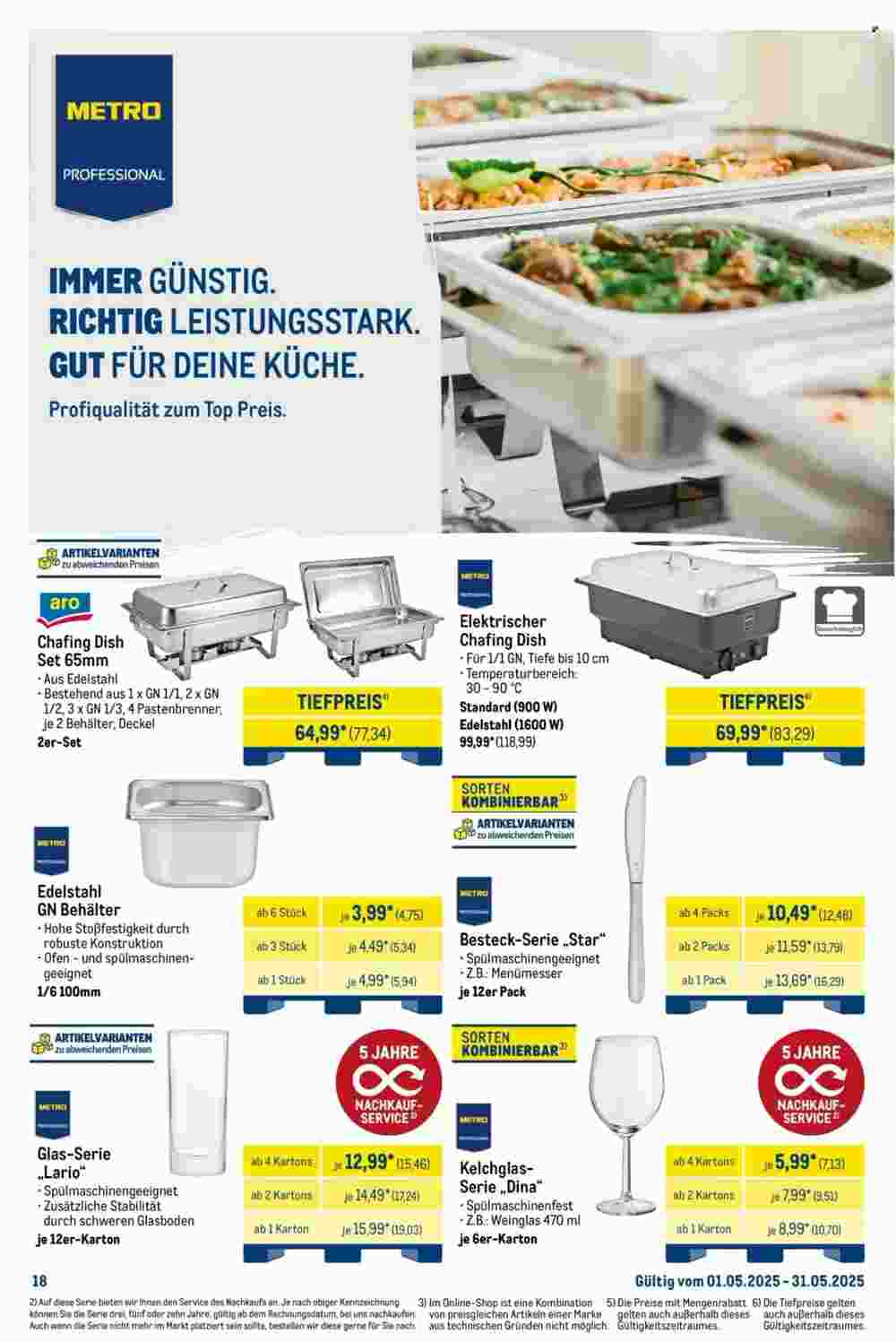 METRO Prospekt (ab 01.05.2025) zum Blättern - Seite 18
