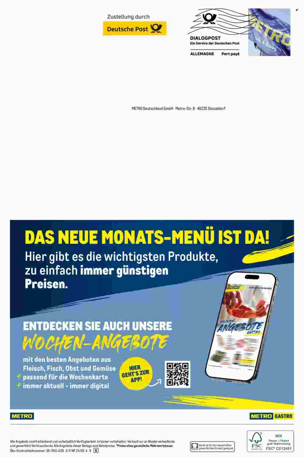 METRO Prospekt (ab 01.05.2025) zum Blättern - Seite 20