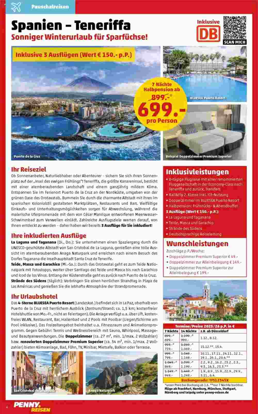 Penny Reisen Prospekt (ab 01.05.2025) zum Blättern - Seite 4