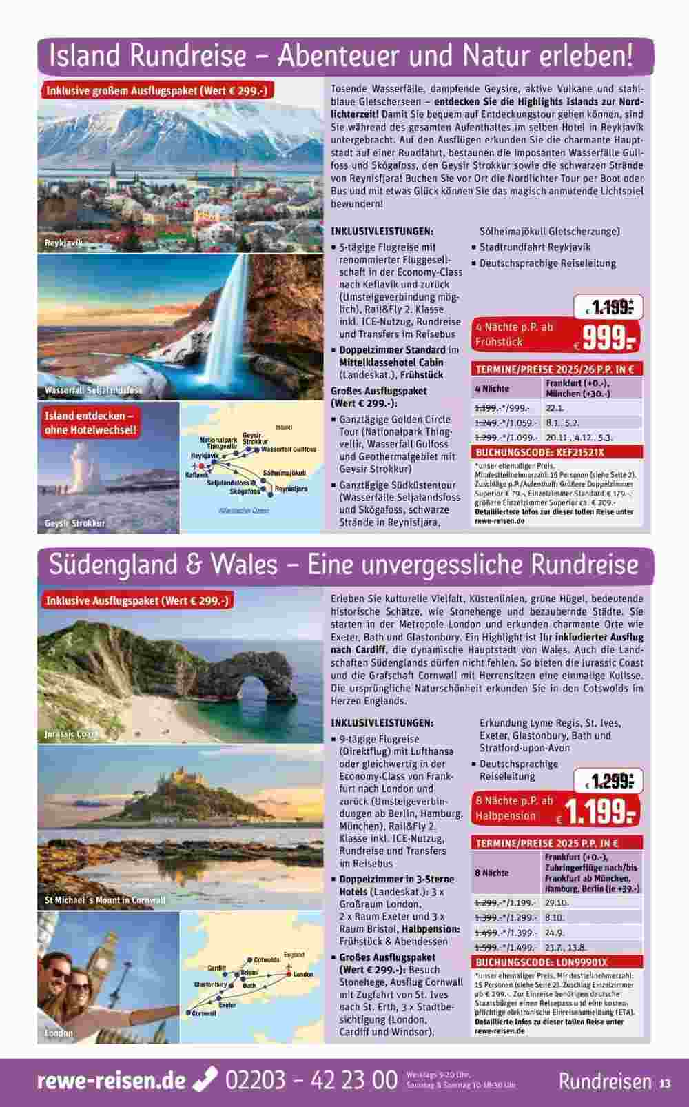 Netto Reisen Prospekt (ab 01.05.2025) zum Blättern - Seite 13