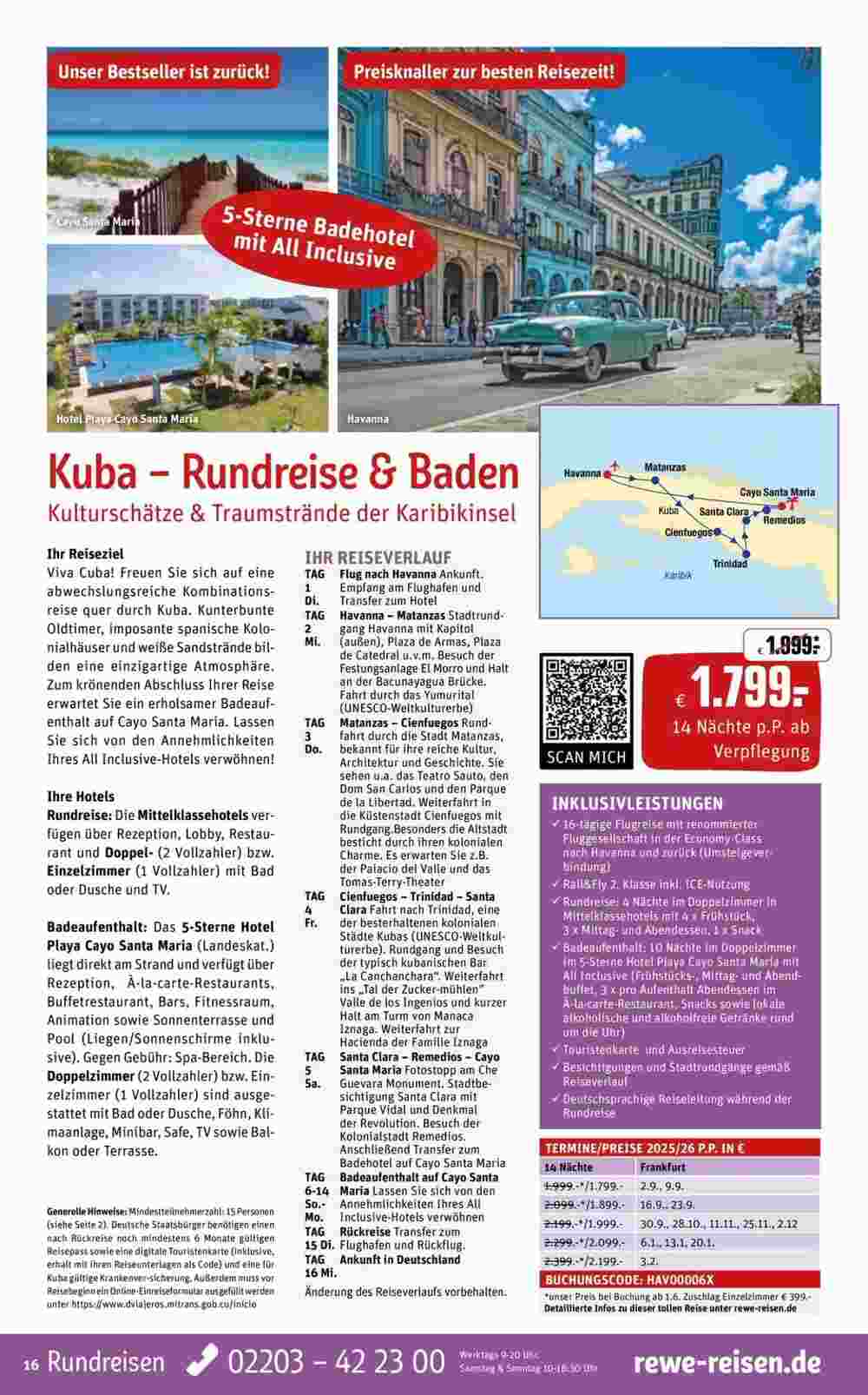 Netto Reisen Prospekt (ab 01.05.2025) zum Blättern - Seite 16