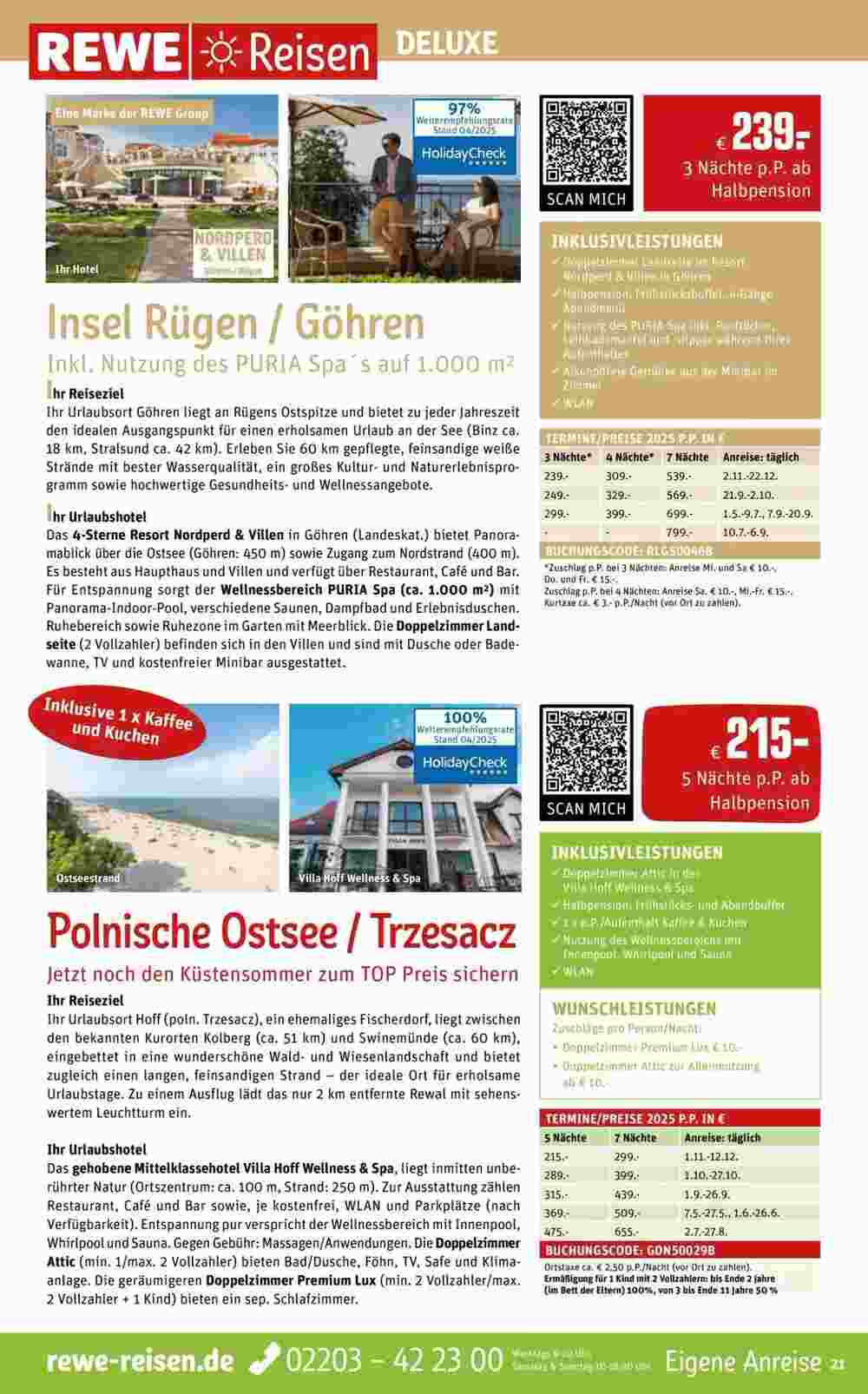 Netto Reisen Prospekt (ab 01.05.2025) zum Blättern - Seite 21
