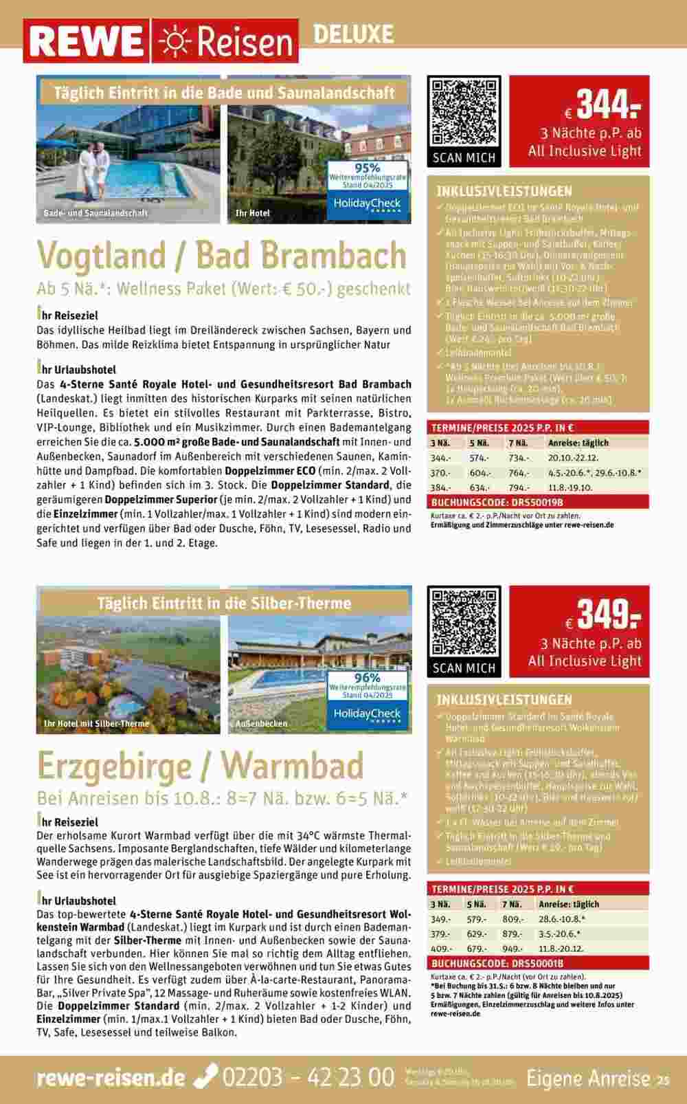 Netto Reisen Prospekt (ab 01.05.2025) zum Blättern - Seite 25