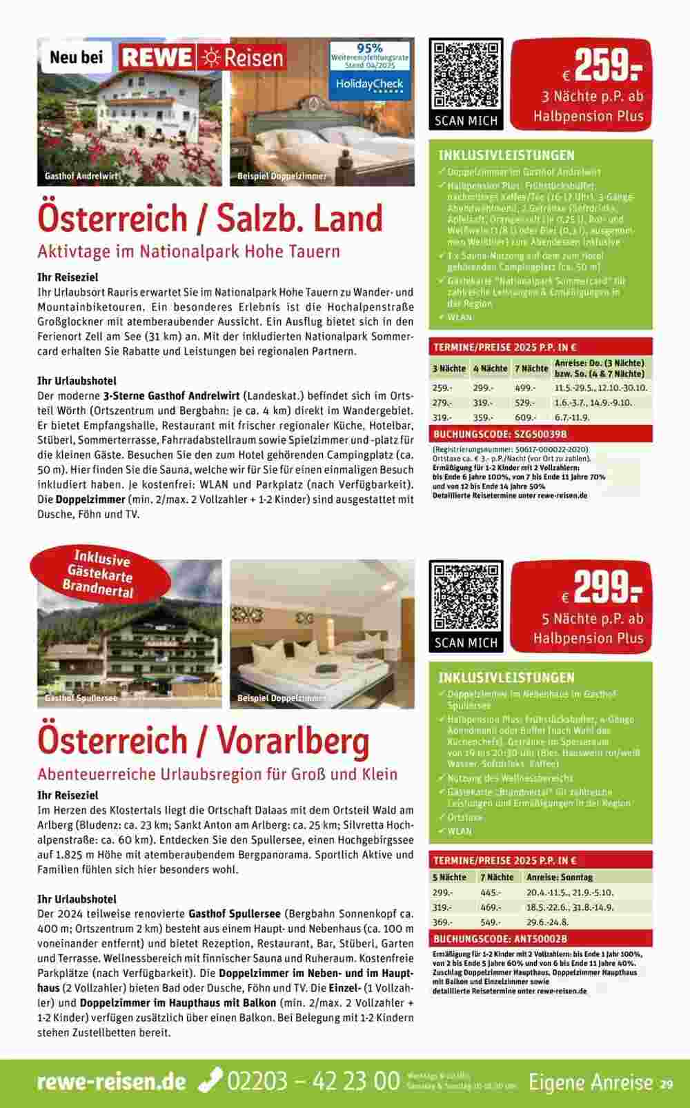 Netto Reisen Prospekt (ab 01.05.2025) zum Blättern - Seite 29