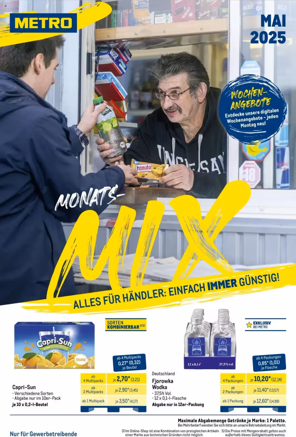 METRO Prospekt (ab 01.05.2025) zum Blättern - Seite 1