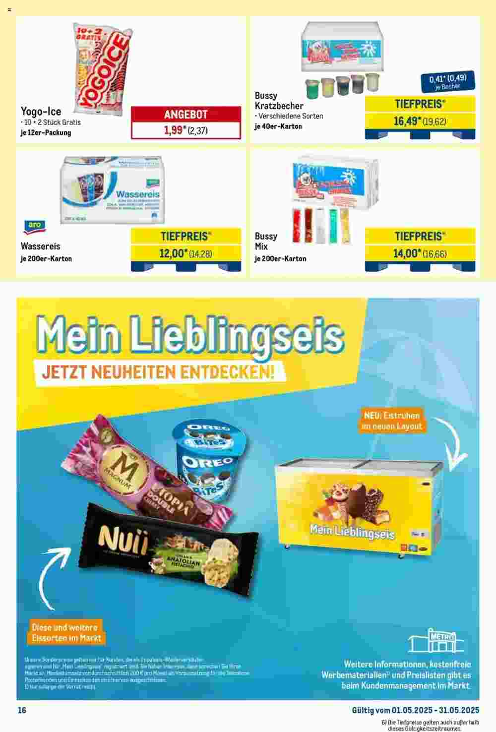 METRO Prospekt (ab 01.05.2025) zum Blättern - Seite 16