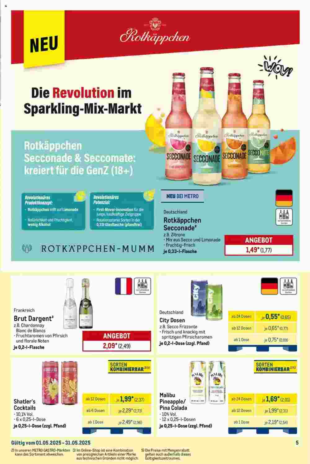 METRO Prospekt (ab 01.05.2025) zum Blättern - Seite 5