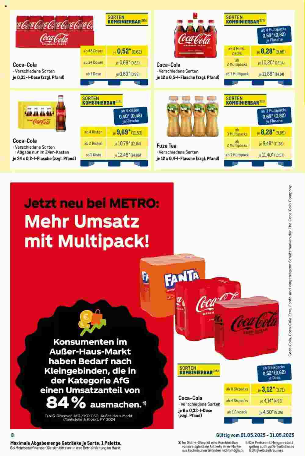 METRO Prospekt (ab 01.05.2025) zum Blättern - Seite 8