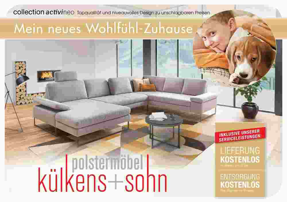 külkens+sohn Polstermöbel Prospekt (ab 01.05.2025) zum Blättern - Seite 1