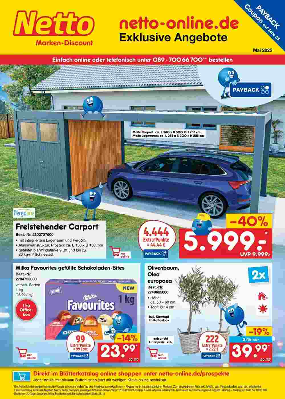 Netto Marken-Discount Prospekt (ab 01.05.2025) zum Blättern - Seite 1
