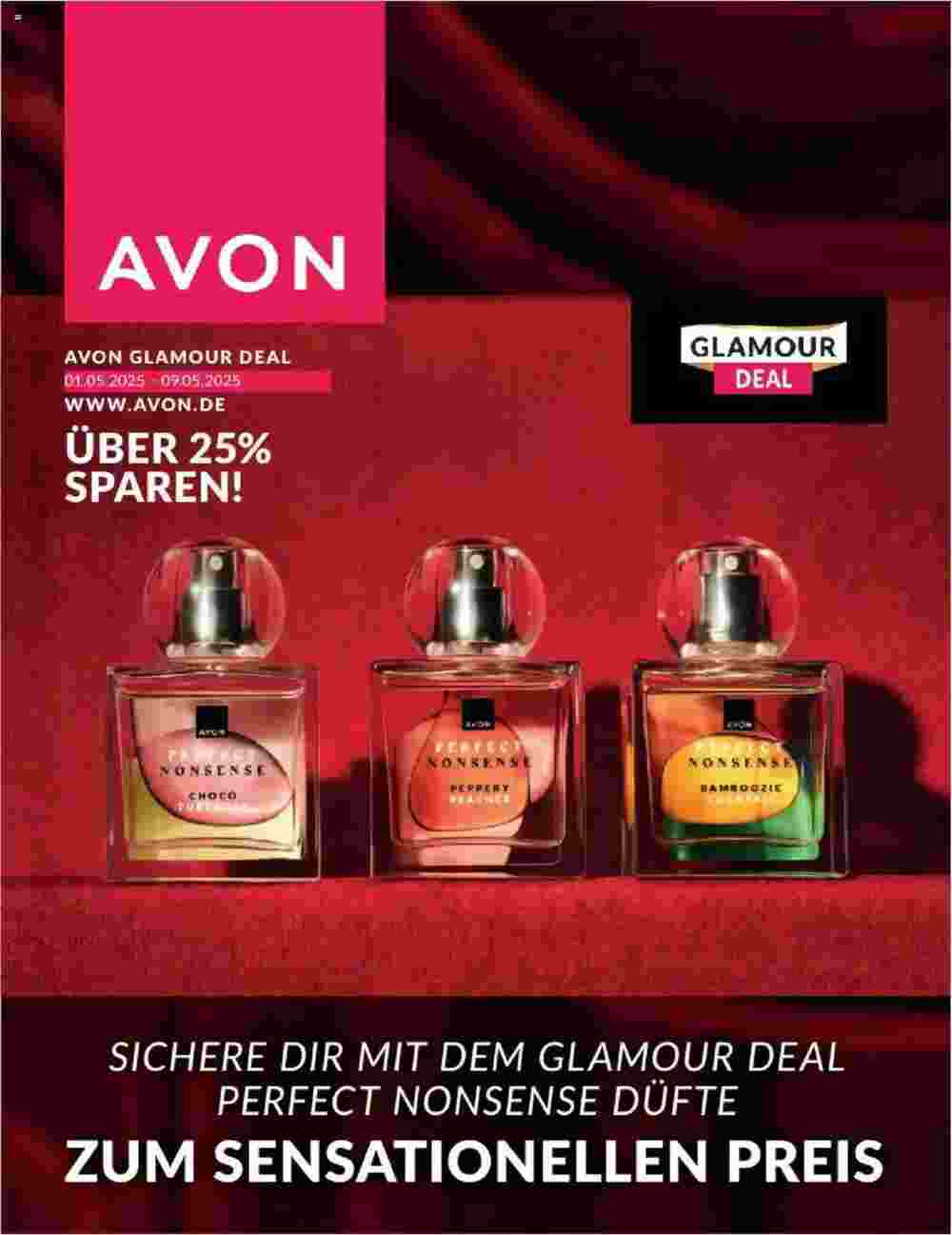 Avon Prospekt (ab 01.05.2025) zum Blättern - Seite 1