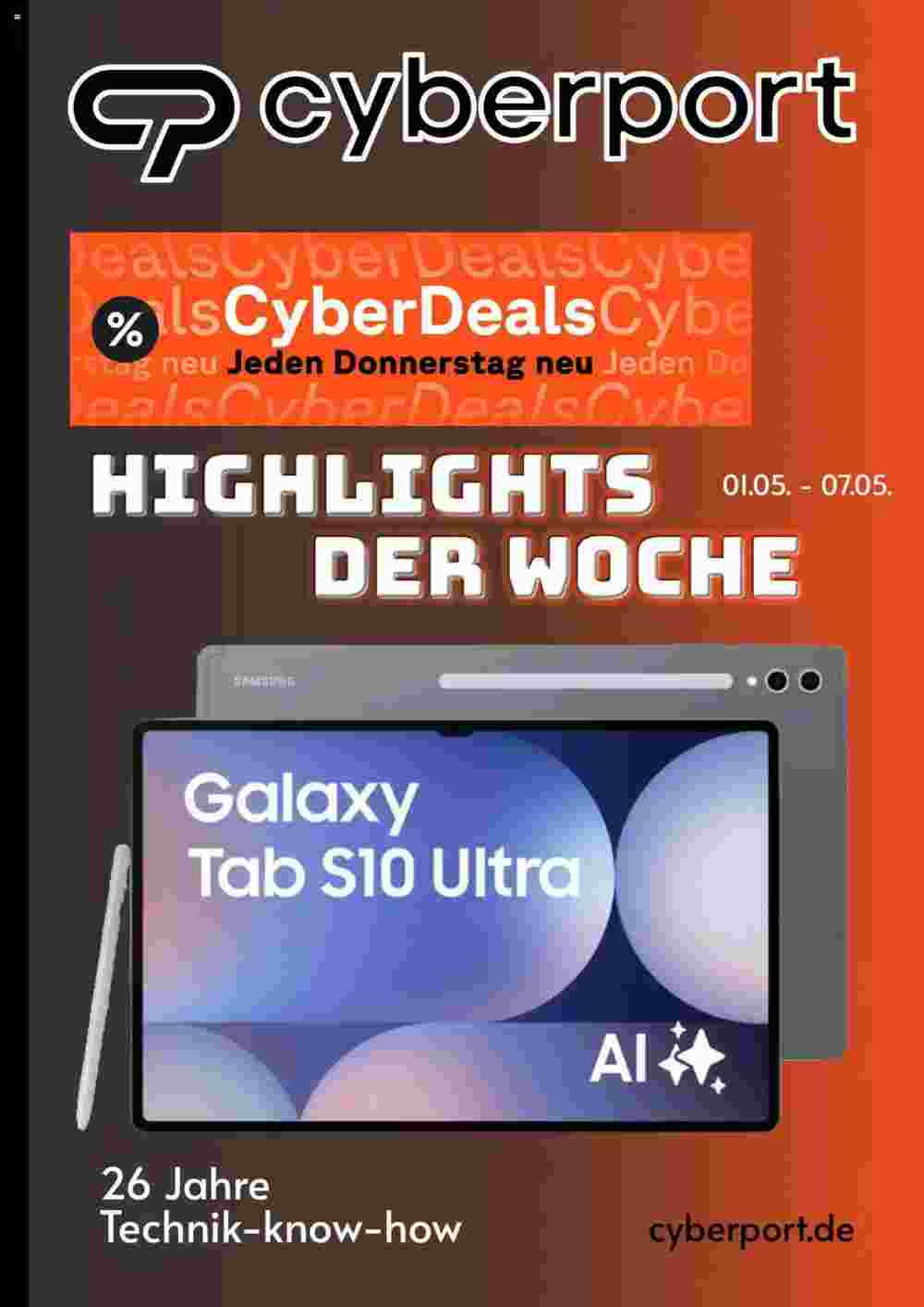 Cyberport Prospekt (ab 01.05.2025) zum Blättern - Seite 1