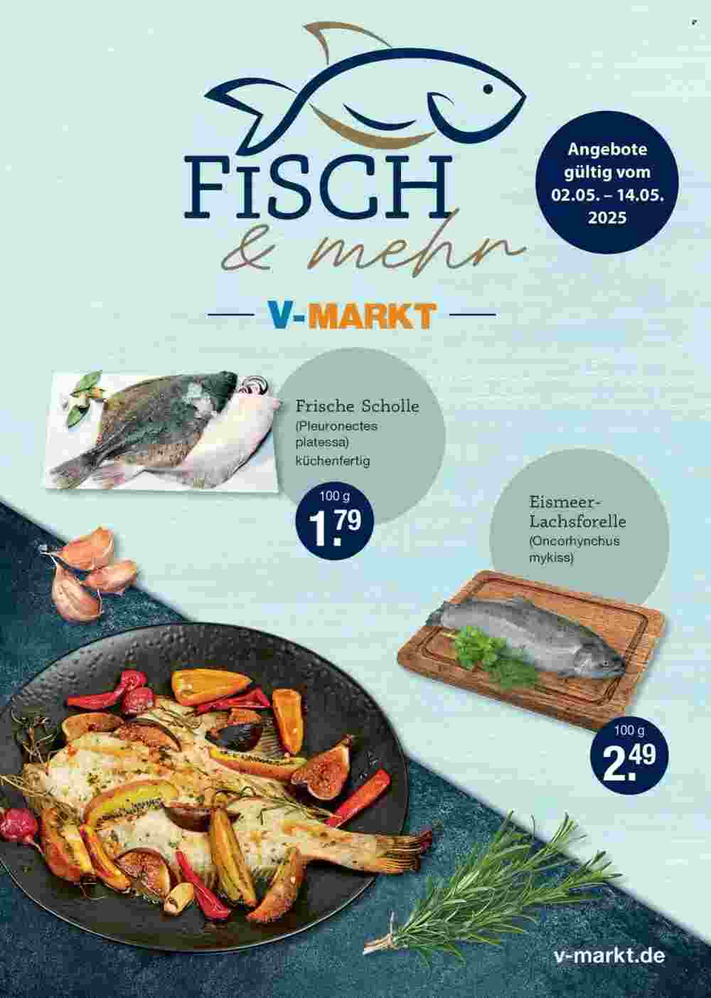 V Markt Prospekt (ab 02.05.2025) zum Blättern - Seite 1