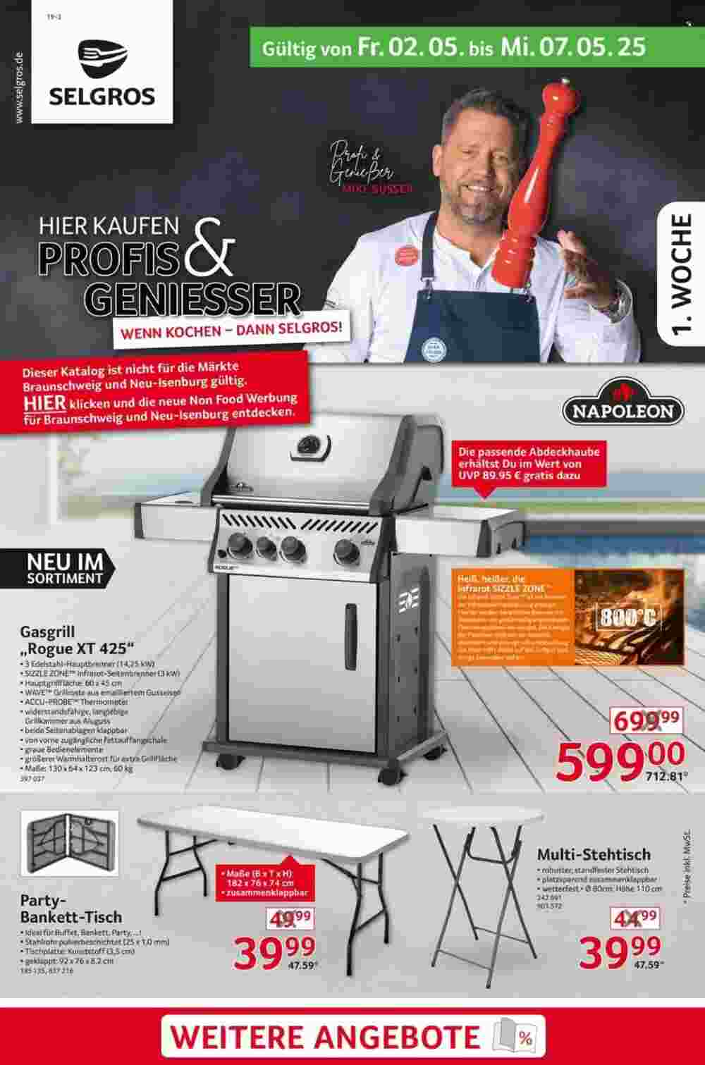 Selgros Prospekt (ab 02.05.2025) zum Blättern - Seite 1