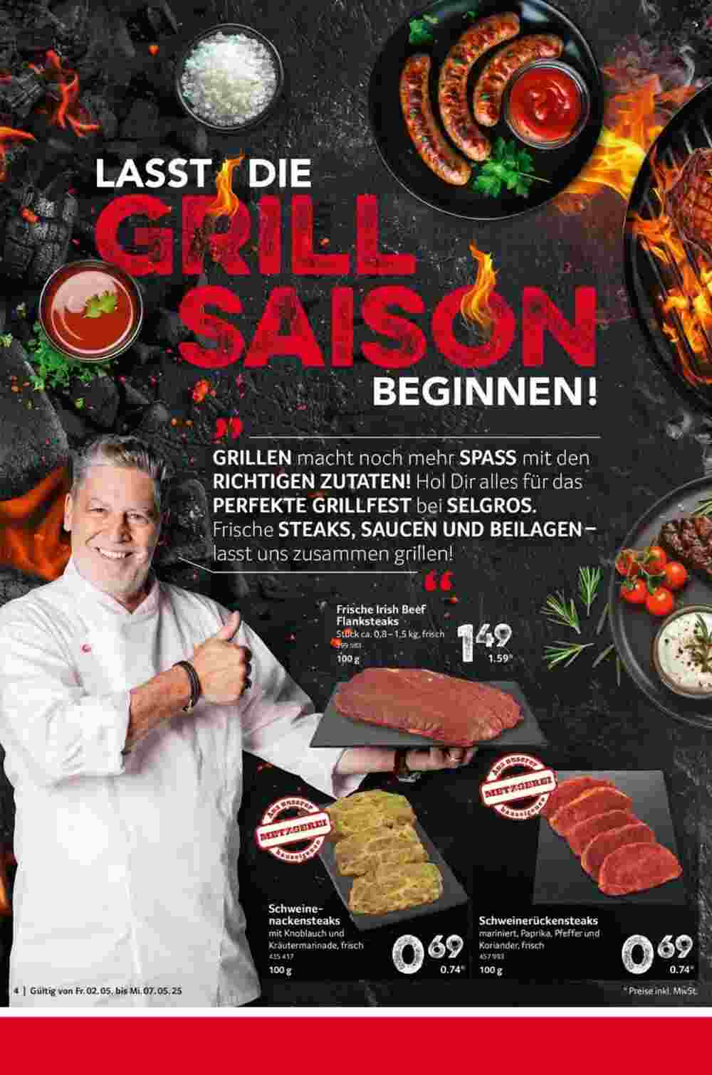 Selgros Prospekt (ab 02.05.2025) zum Blättern - Seite 4