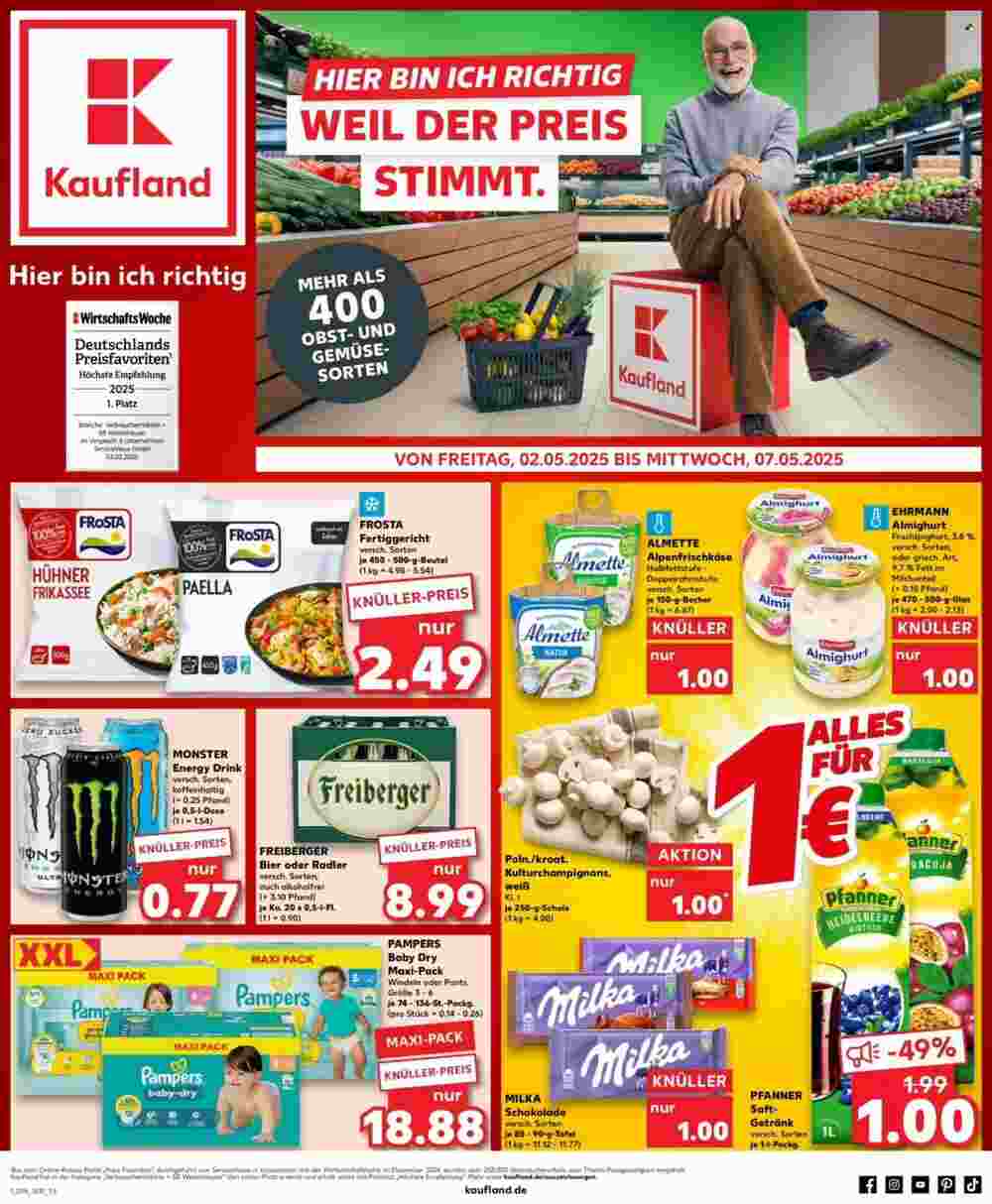 Kaufland Prospekt (ab 02.05.2025) zum Blättern - Seite 1