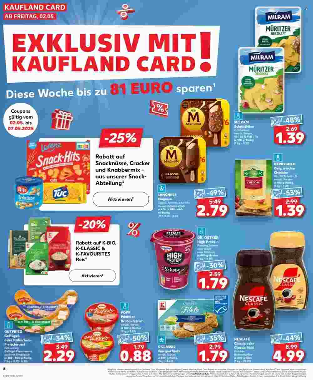 Kaufland Prospekt (ab 02.05.2025) zum Blättern - Seite 8