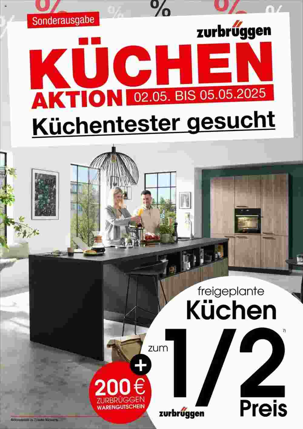 Zurbrüggen Prospekt (ab 02.05.2025) zum Blättern - Seite 1