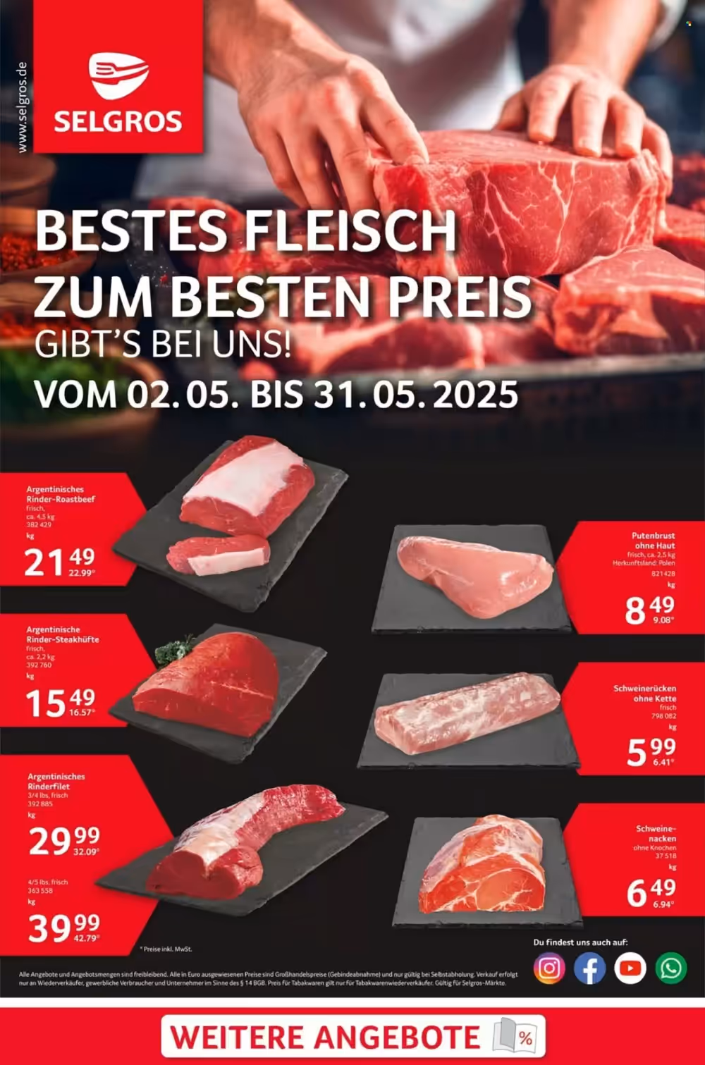 Selgros Prospekt (ab 02.05.2025) zum Blättern - Seite 1