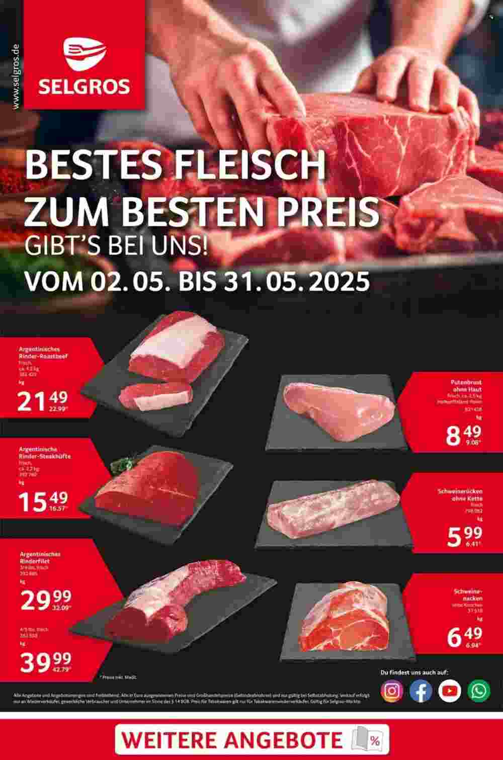 Selgros Prospekt (ab 02.05.2025) zum Blättern - Seite 1