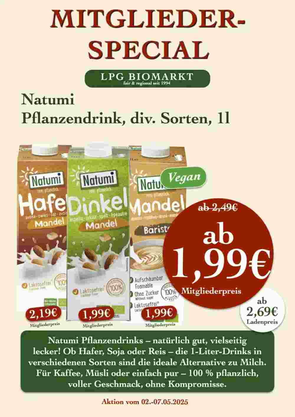 LPG Biomarkt Prospekt (ab 02.05.2025) zum Blättern - Seite 13