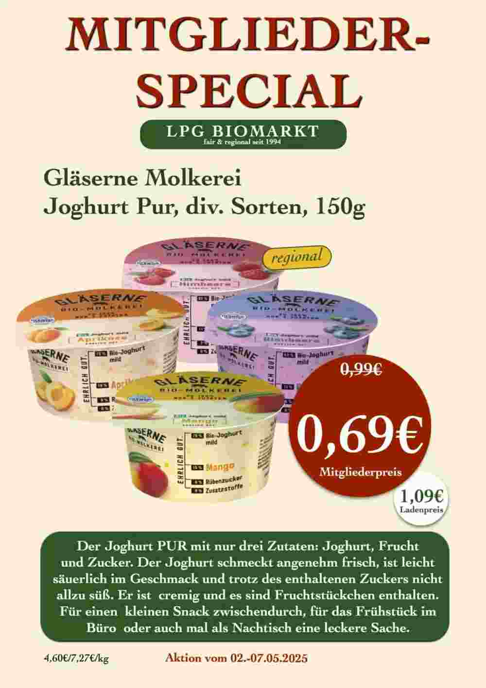 LPG Biomarkt Prospekt (ab 02.05.2025) zum Blättern - Seite 9
