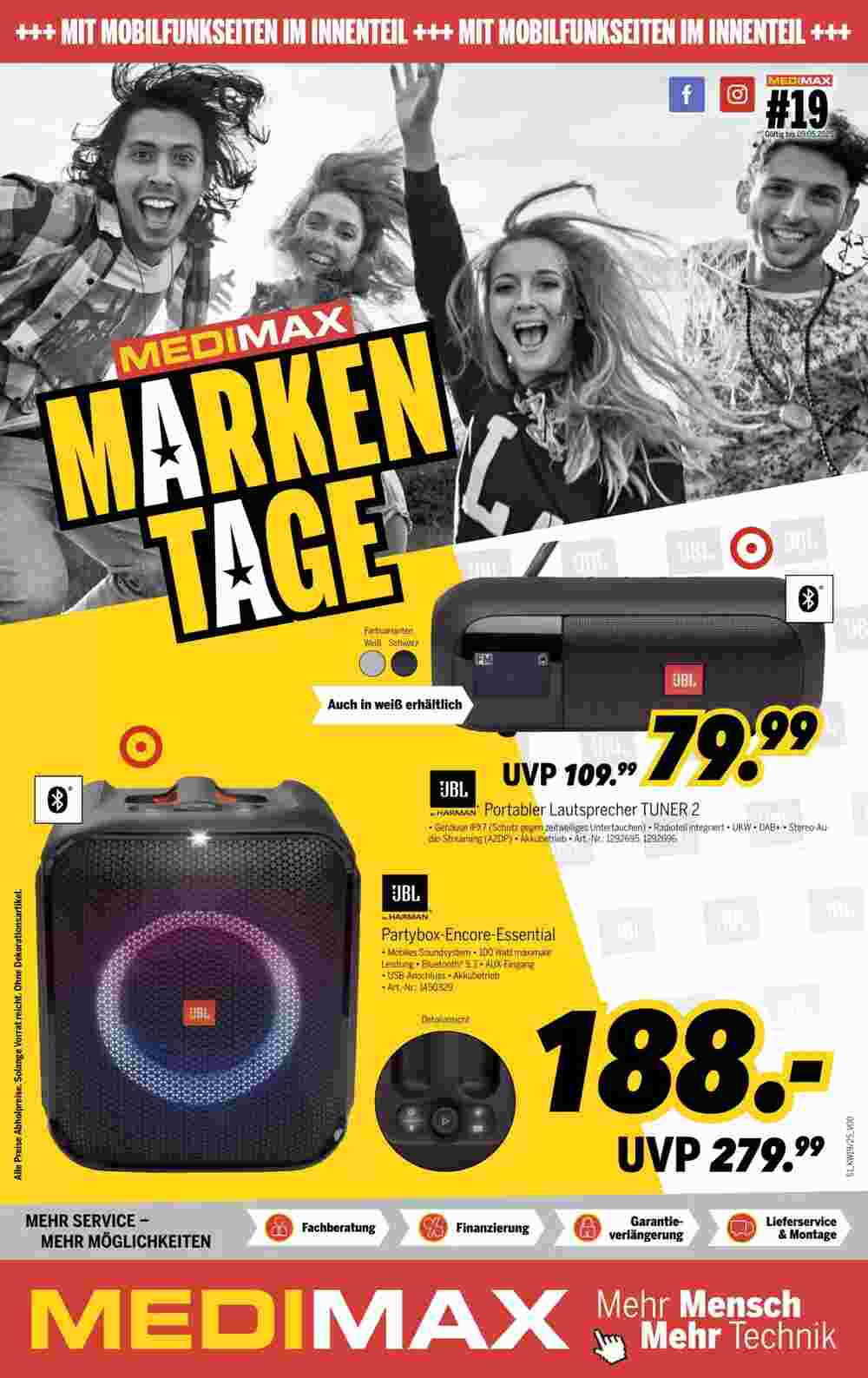 MEDIMAX Prospekt (ab 02.05.2025) zum Blättern - Seite 1