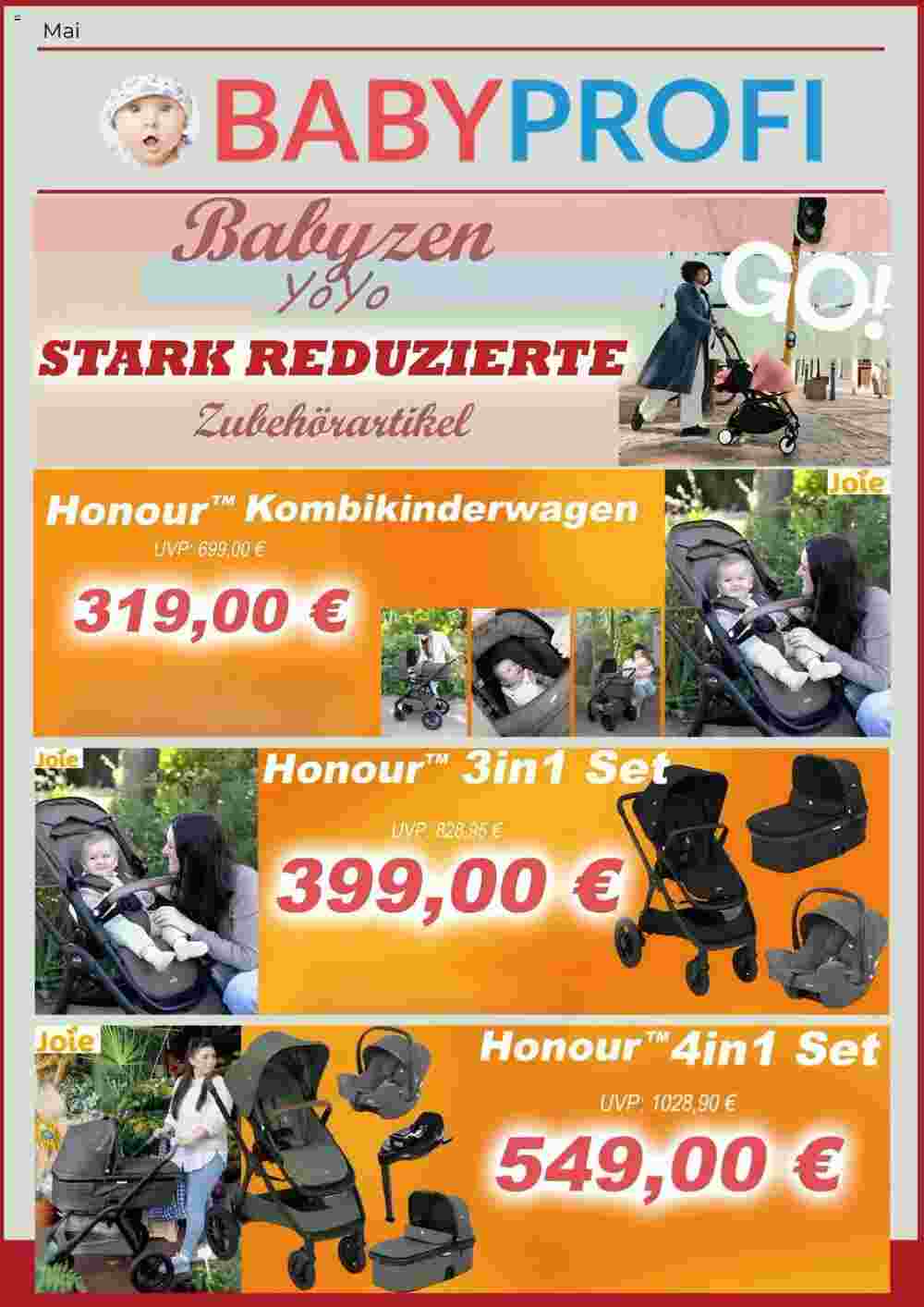 Babyprofi Babymarkt Prospekt (ab 02.05.2025) zum Blättern - Seite 1