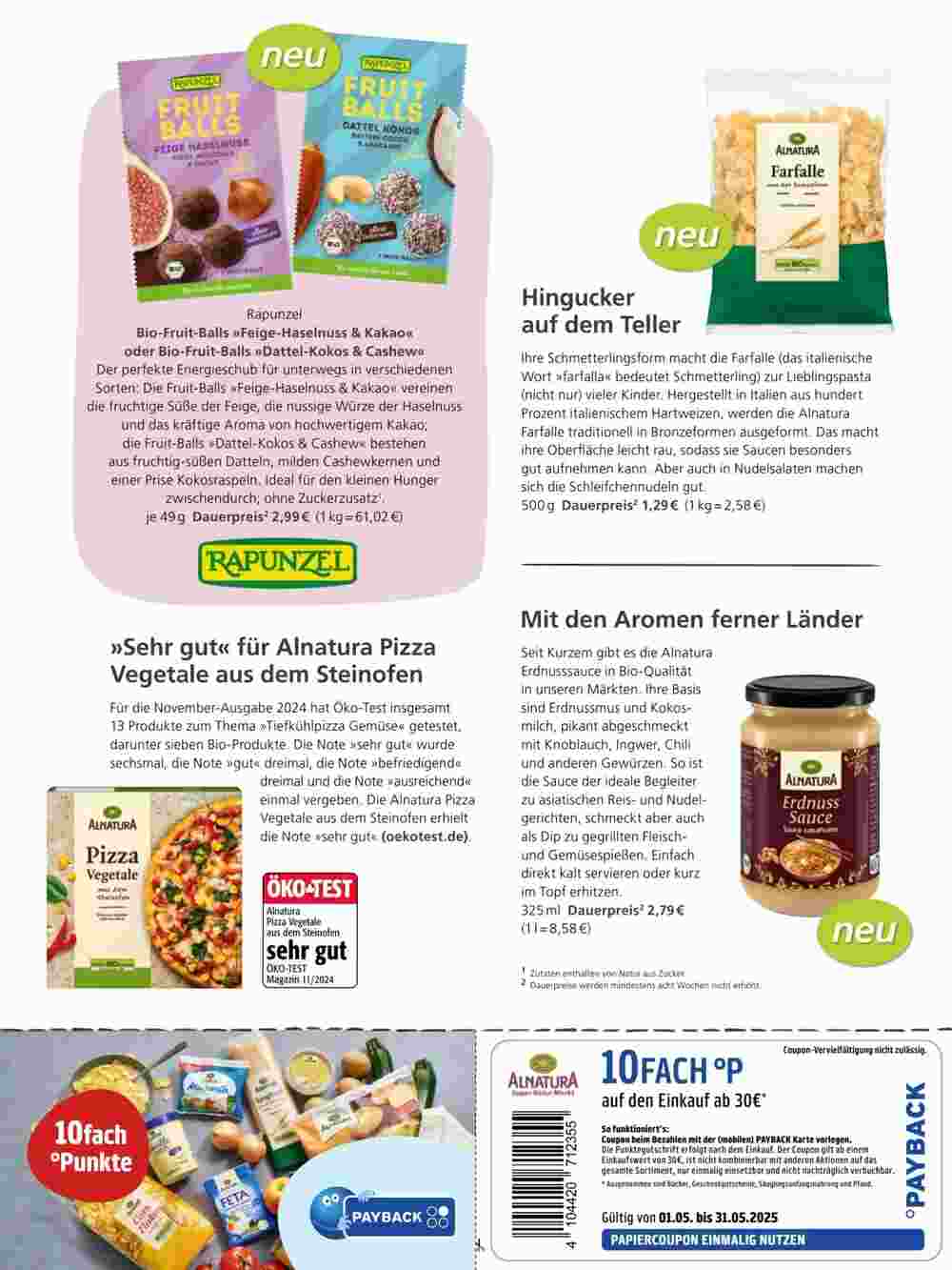 Alnatura Prospekt (ab 02.05.2025) zum Blättern - Seite 7