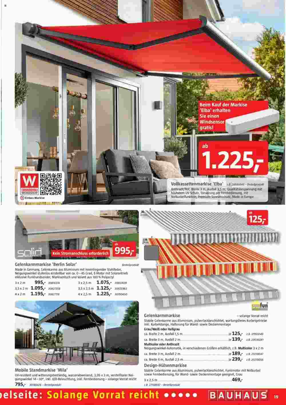 Bauhaus Prospekt (ab 03.05.2025) zum Blättern - Seite 19