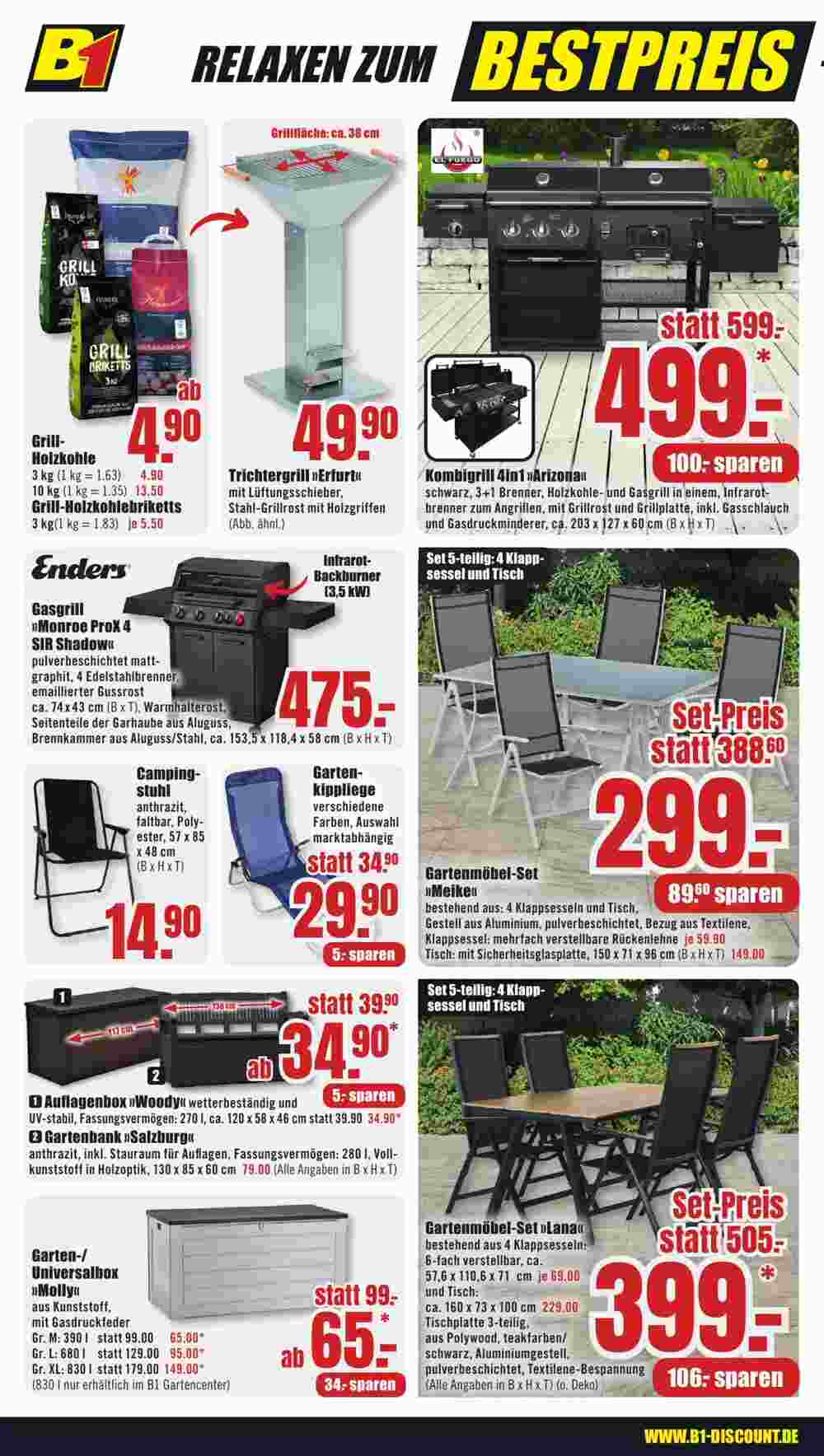 B1 Discount Baumarkt Prospekt (ab 03.05.2025) zum Blättern - Seite 2