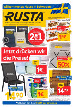 Rusta Prospekt (ab 03.05.2025) zum Blättern