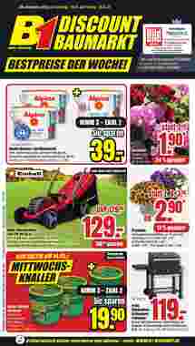 B1 Discount Baumarkt Prospekt (ab 03.05.2025) zum Blättern