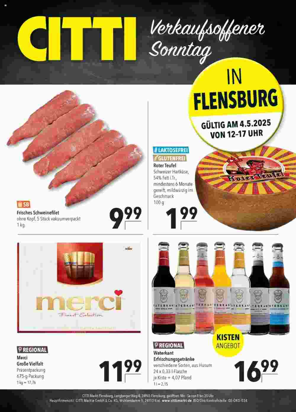 CITTI Markt Prospekt (ab 04.05.2025) zum Blättern - Seite 1