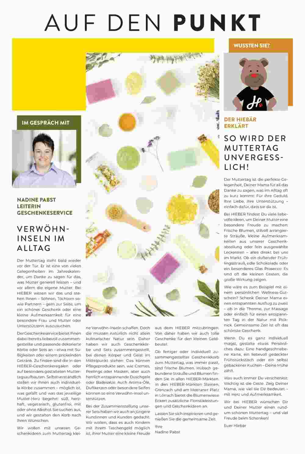Hieber's Frische Center Prospekt (ab 04.05.2025) zum Blättern - Seite 5