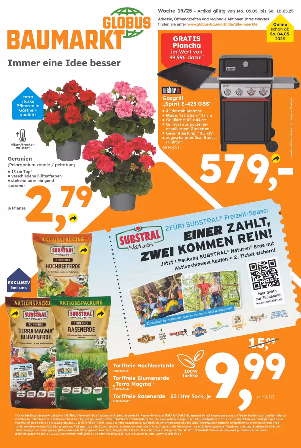 Globus Baumarkt Prospekt (ab 04.05.2025) zum Blättern - Seite 1