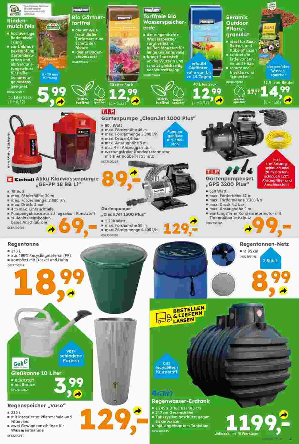 Globus Baumarkt Prospekt (ab 04.05.2025) zum Blättern - Seite 3