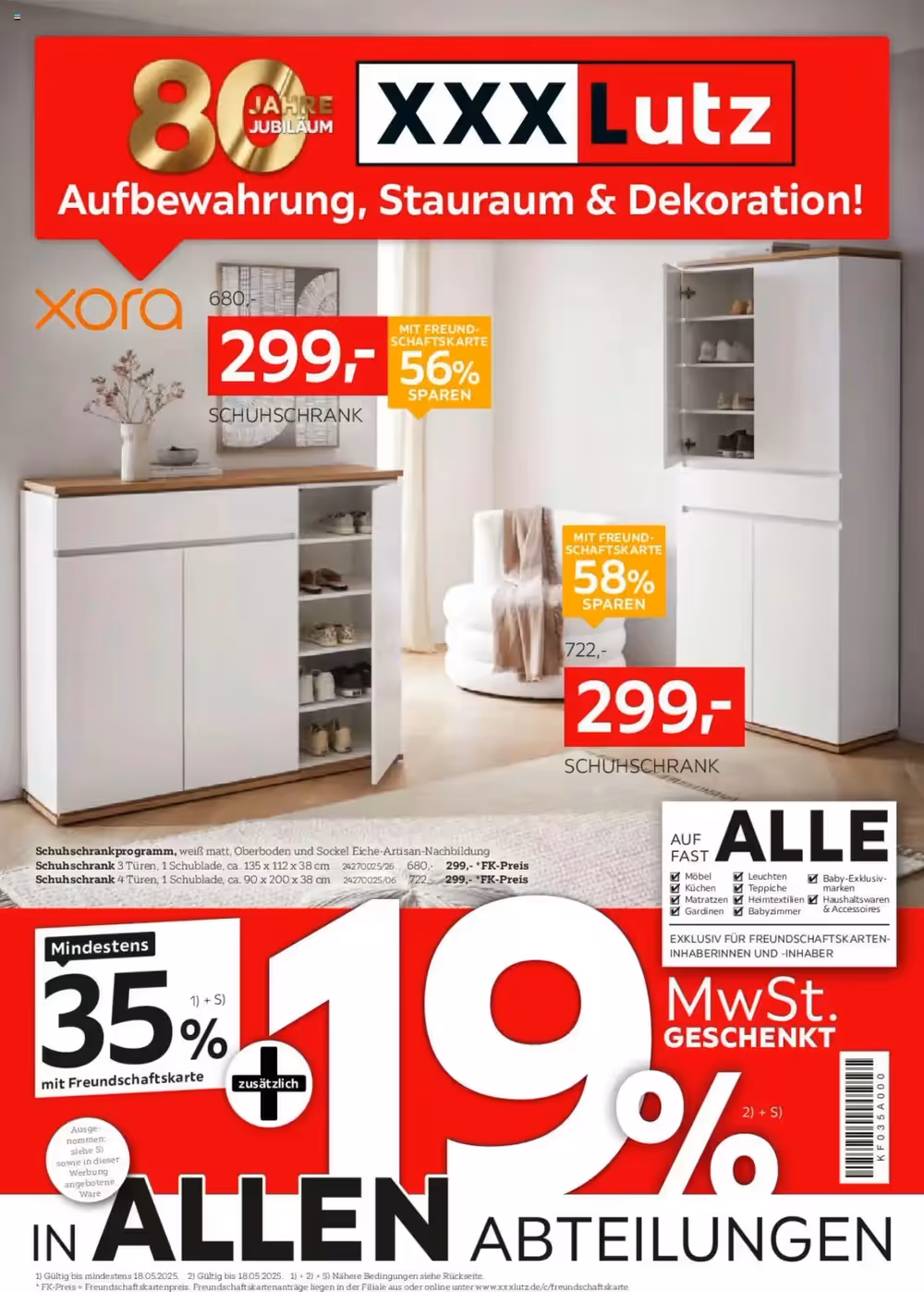 XXXLutz Prospekt (ab 04.05.2025) zum Blättern - Seite 1