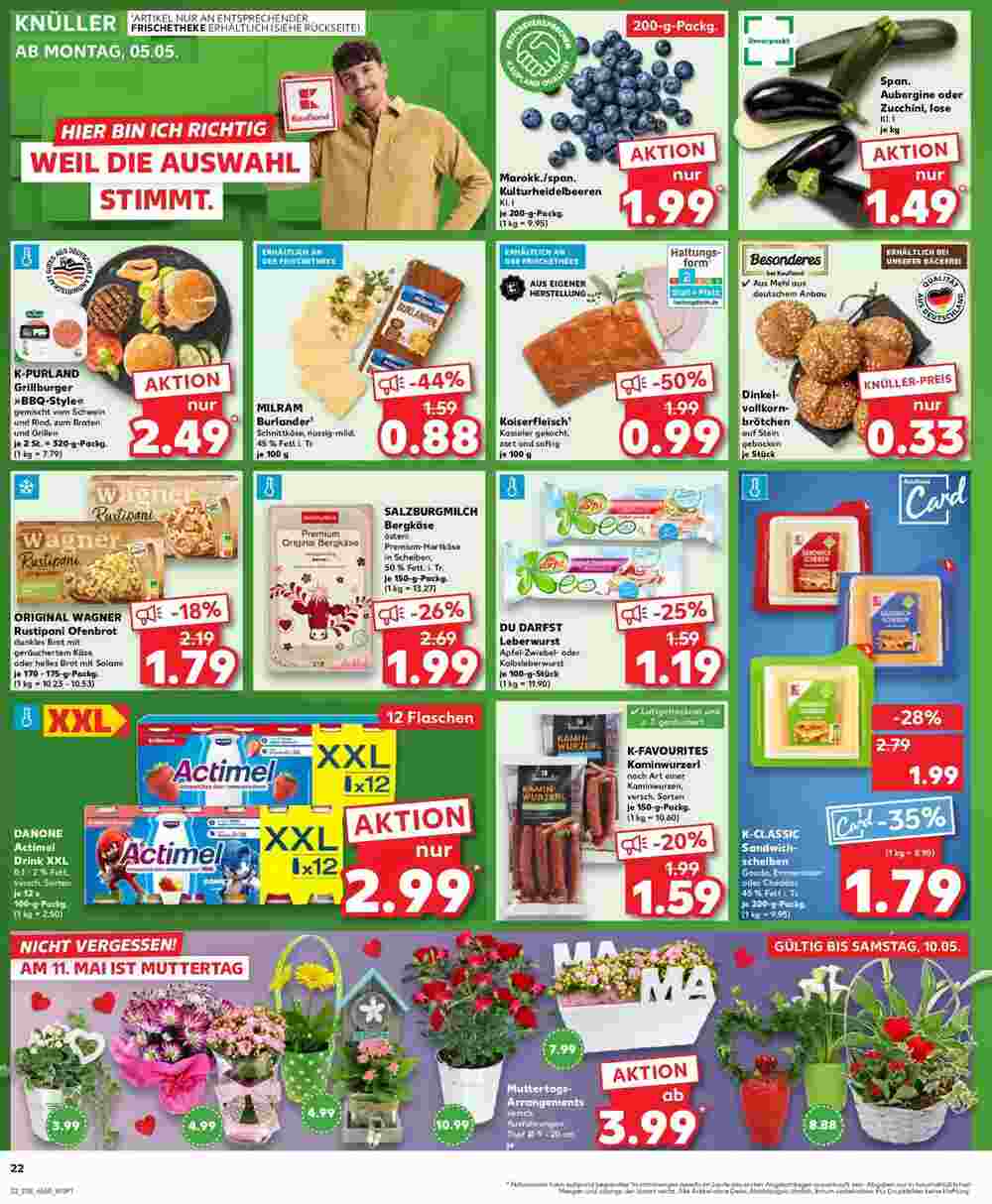 Kaufland Prospekt (ab 04.05.2025) zum Blättern - Seite 1