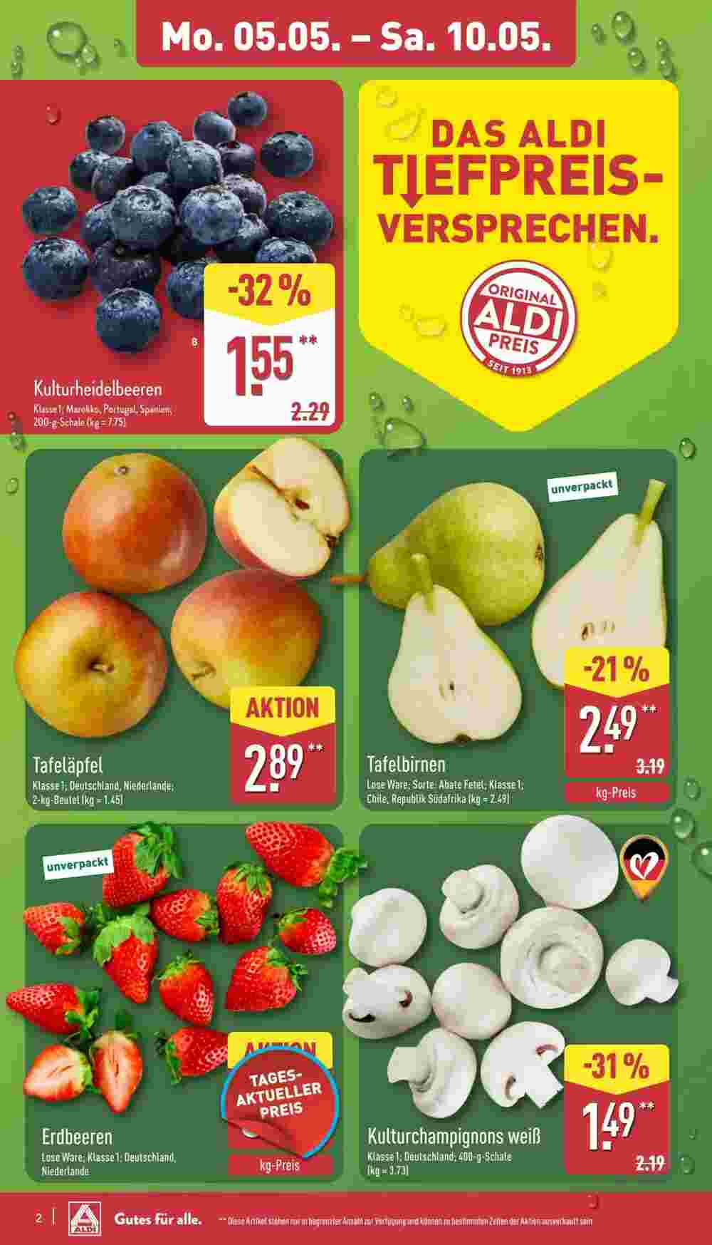 Aldi Nord Prospekt (ab 05.05.2025) zum Blättern - Seite 2