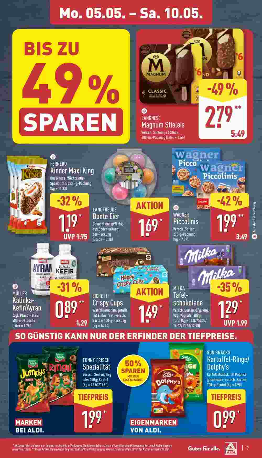 Aldi Nord Prospekt (ab 05.05.2025) zum Blättern - Seite 7