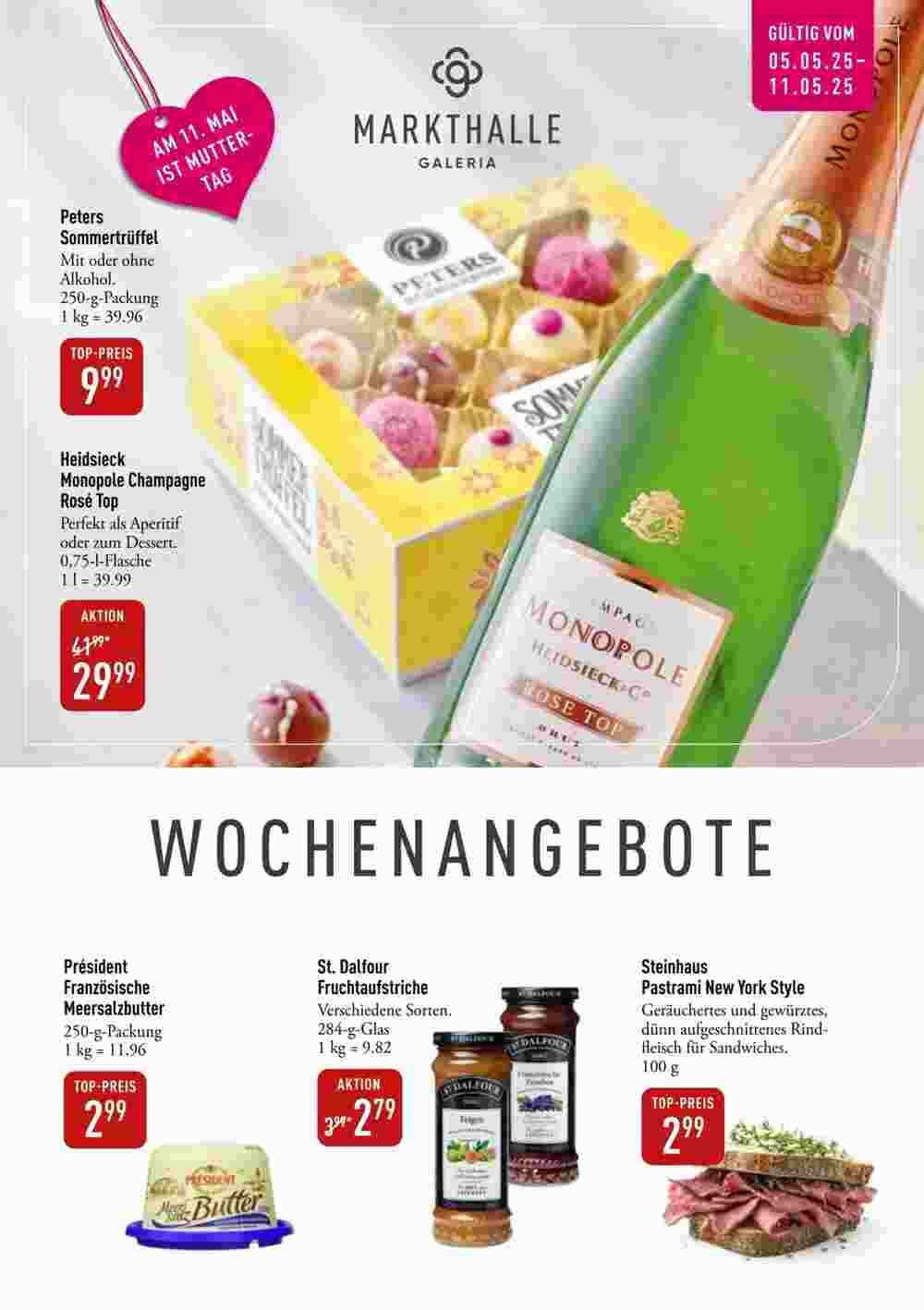 Galeria Markthalle Prospekt (ab 05.05.2025) zum Blättern - Seite 1