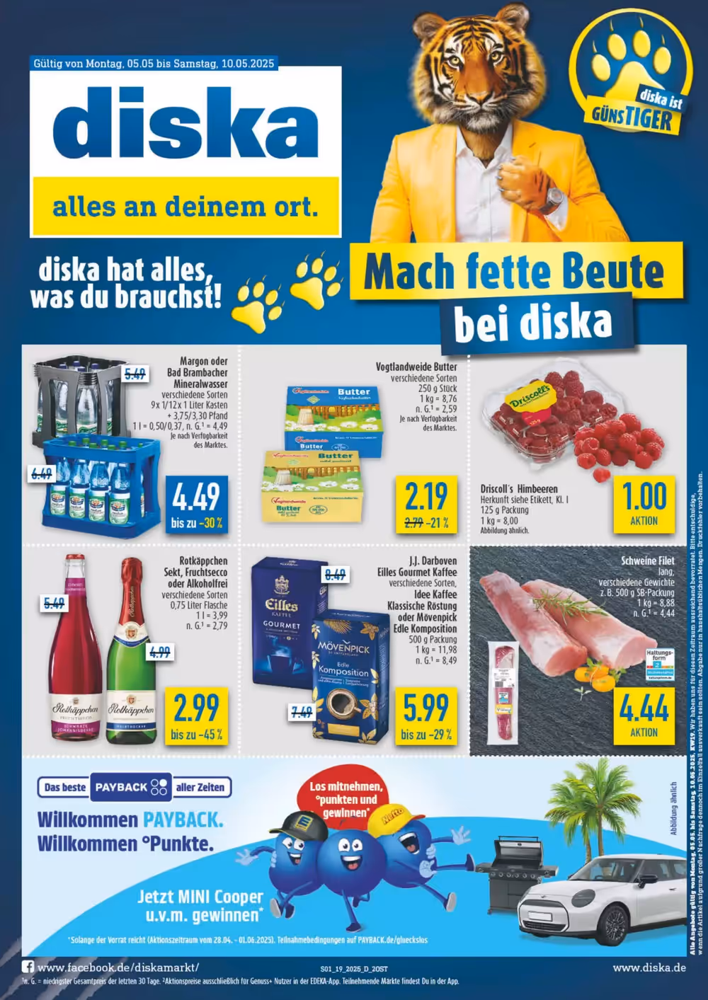 diska Prospekt (ab 05.05.2025) zum Blättern - Seite 1