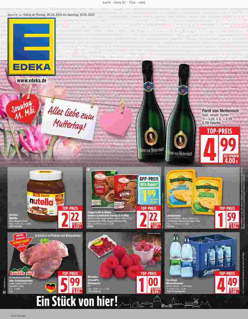 Edeka Prospekt (ab 05.05.2025) zum Blättern - Seite 1