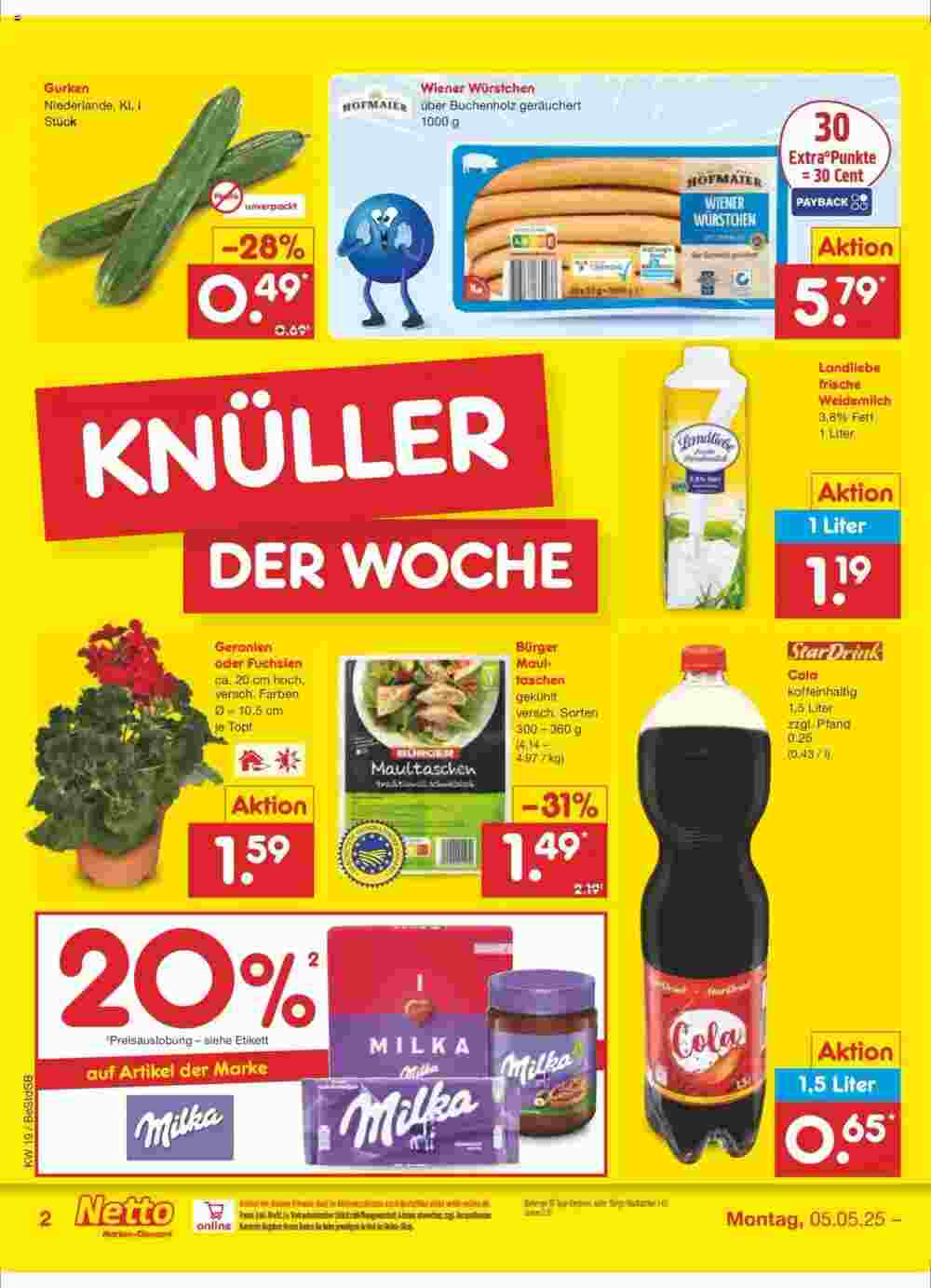 Netto Marken-Discount Prospekt (ab 05.05.2025) zum Blättern - Seite 2
