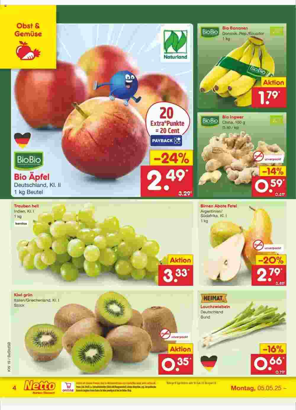 Netto Marken-Discount Prospekt (ab 05.05.2025) zum Blättern - Seite 4
