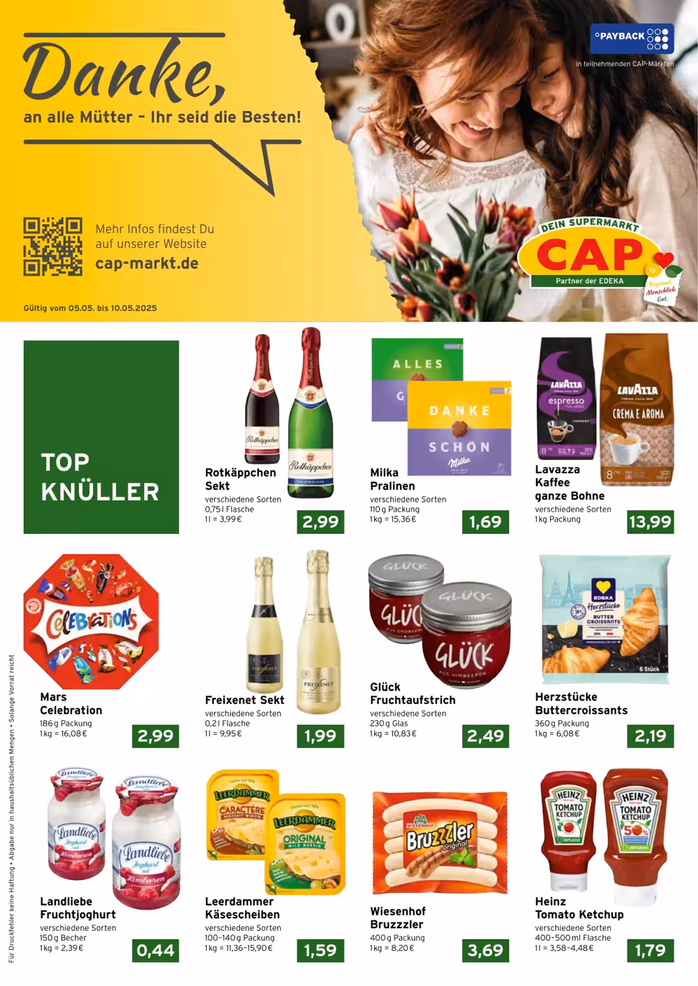 CAP Markt Prospekt (ab 05.05.2025) zum Blättern - Seite 1