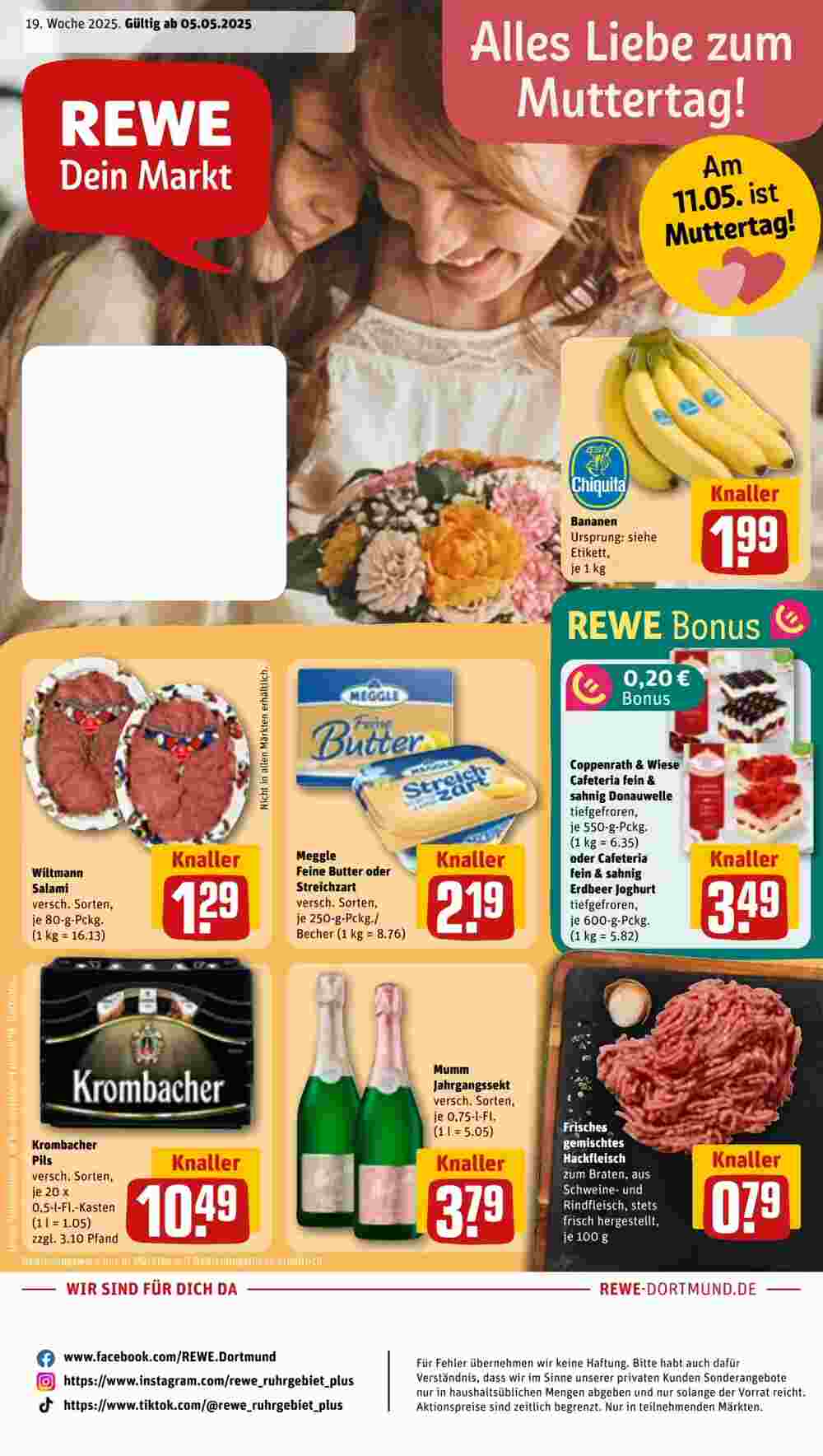 REWE Prospekt (ab 05.05.2025) zum Blättern - Seite 1