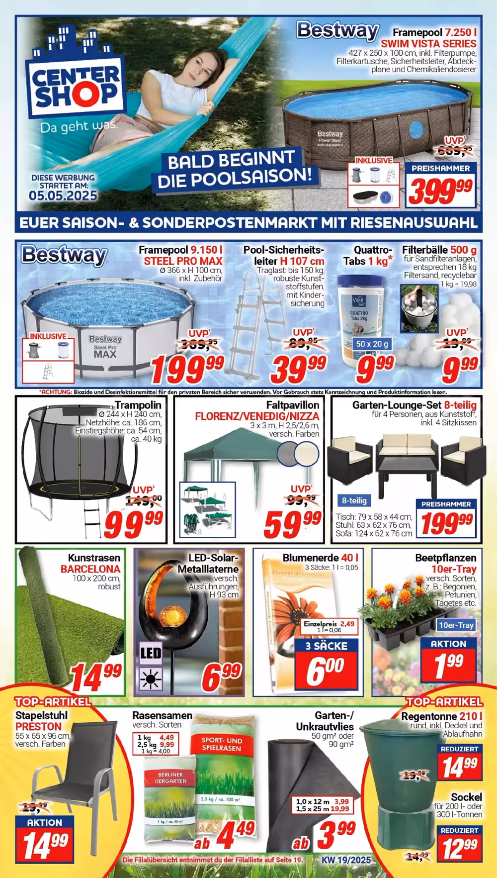 CENTERSHOP Prospekt (ab 05.05.2025) zum Blättern - Seite 1